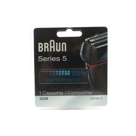 BRAUN Series 5 52B Electric Shaver Foil Head Razor Cutter Cassette - Picture 1 of 2